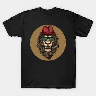 Dreadlocks Lion T-Shirt